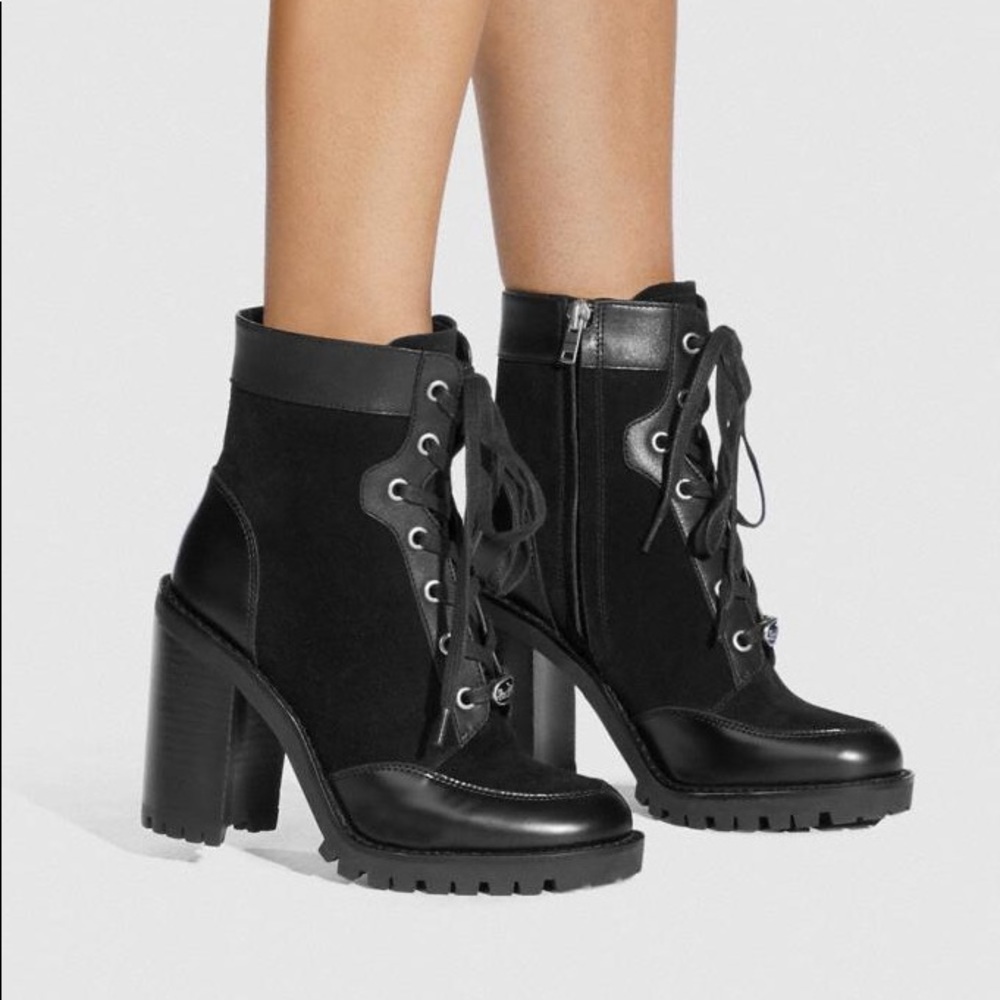 Coach Hedy Lace Up Boots